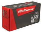 Recambios negros Polisport para motos Husqvarna