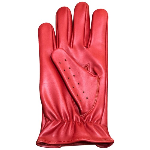 PSS Men's Full Finger Racing Cow Leather Lightweight Slim Fit Driving Gloves 507 - Picture 8 of 8