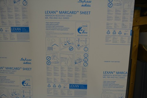 "Lexan Sheet Solargrau MR10 abriebfest 3/16"" x 32"" x 24" - Bild 7 von 7
