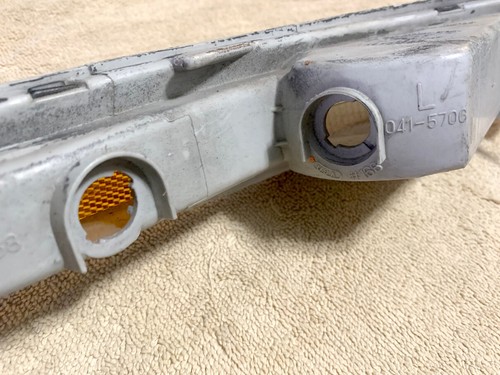 1990-1991 Eclipse Eagle Talon Plymouth Laser Front LH Drivers Bumper Light Lens - Picture 7 of 8