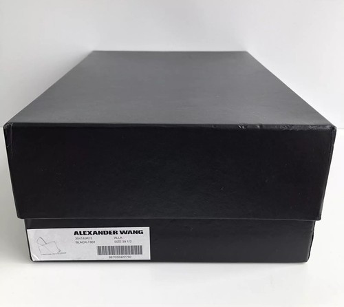 Decolte Alexander Wang nere Alla in pelle elasticizzata con zeppa in neoprene. Taglia 39,5 - Foto 2 di 12