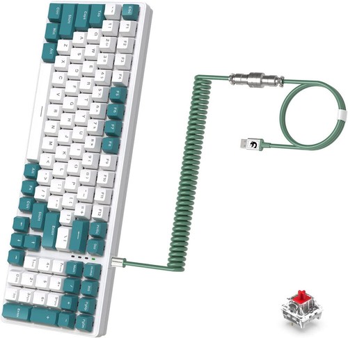 2 in 1 95% Mechanical Gaming Keyboard With Aviator RGB Backlit Ergonomic For PC - Picture 15 of 17