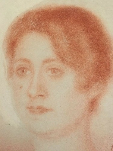 Emilien Barthélemy Flag (1885-1964) Sanguine Femme Au Collier Art New Marseille - Picture 7 of 10