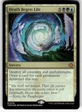 FOIL Death Begets Life - MtG Tarkir Dragonstorm - NM