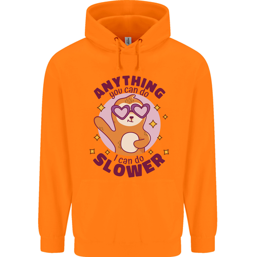 Sloth Anything I Can Do Slower Funny Childrens Kids Hoodie - Picture 66 of 80