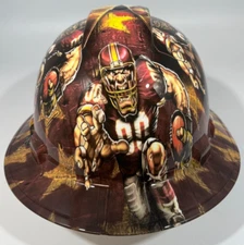 New Full Brim Hard Hat Custom Hydro Dipped WASHINGTON COMMANDERS