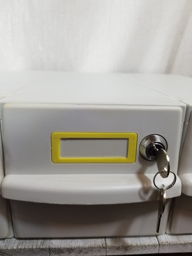 Zestaw 3 Kensington 3,5" Uchwyt na dyskietki Pudełko do przechowywania Etui Uchwyt Organizer Zamki - Zdjęcie 5 z 15