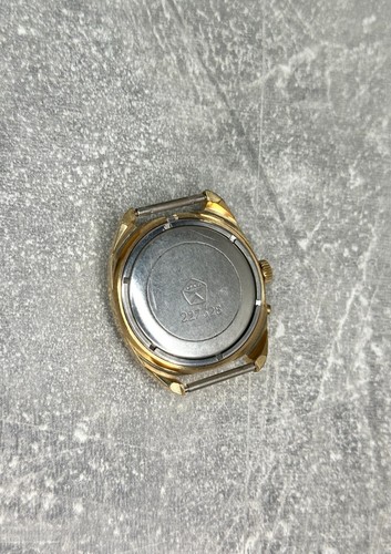 Orologio Slava URSS Orologio da polso meccanico vintage sovietico. Placcato oro AU - Foto 16 di 16