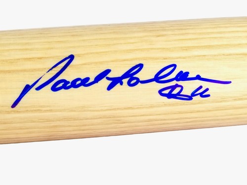 PAUL LO DUCA METS, DODGERS SIGNED OFFICIAL OMLB BASEBALL & RAWLINGS PRO BAT - Picture 2 of 5