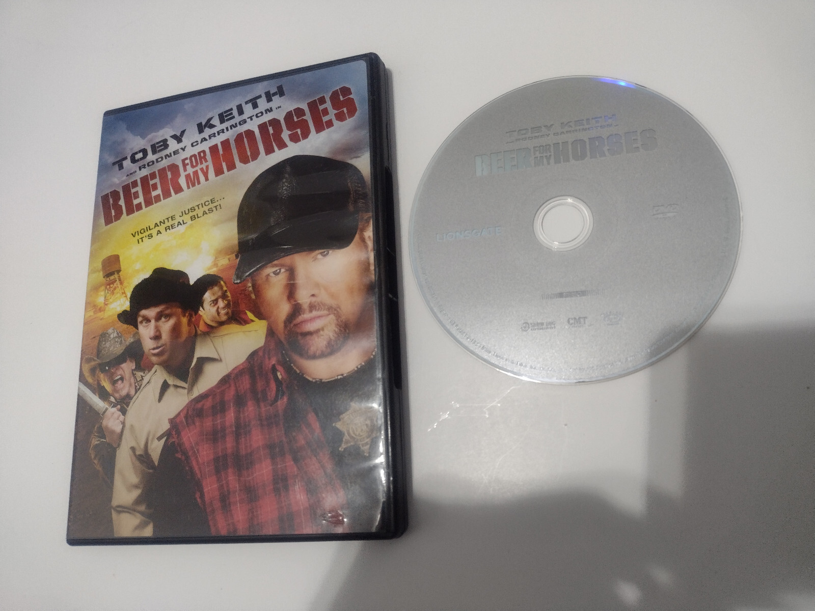 Beer For My Horses DVD Toby Keith Rodney Carrington OOP eBay