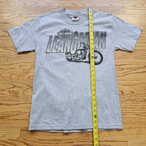 Harley-Davidson Sturgis 2012 Lean & Mean Womens Size Small Hanes Beefy T Shirt - Picture 2 of 10