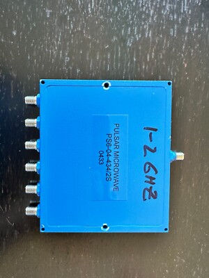 Pulsar Microwave 6-Way SMA Power Divider PS6-04-434/2S