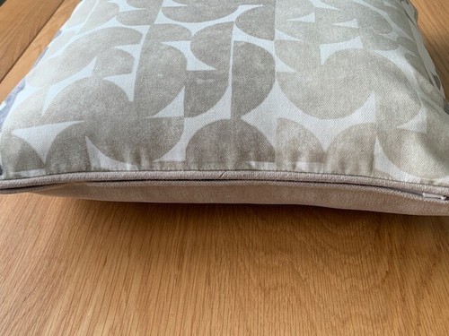 2 new handmade cushion covers using Scion Abstract & Linara Linen -18"x18" 45x45 - Picture 4 of 6
