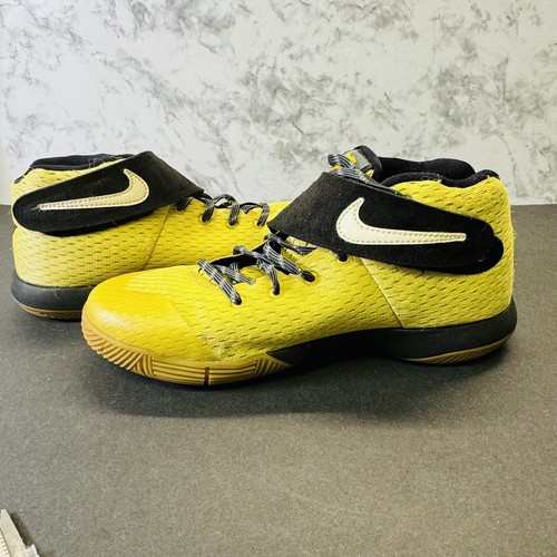 Nike Boys Kyrie 2 Allstar Basketball Shoes Gold Black 835943-307 Youth Size 5y - Picture 3 of 12