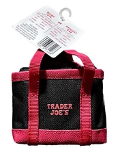Trader Joe's Micro Tote Bag With Red Grocery Bag Limited Edition Assorted Bag