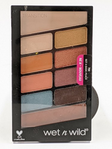 WET N WILD Color Icon Eyeshadow 10 Pan Palette - Not A Basic Peach New Sealed - Picture 5 of 6