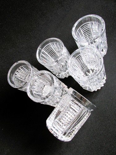 Set Cristalli Cechi/Boemien Decanter per Bevande 800 ml. Occhiali Perfette Condizioni - Foto 9 di 12