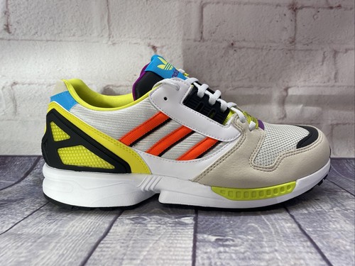 Adidas Originals ZX 8000 Bliss Cloud White Shoes H01399 Men’s Size 10 NEW - Picture 2 of 12