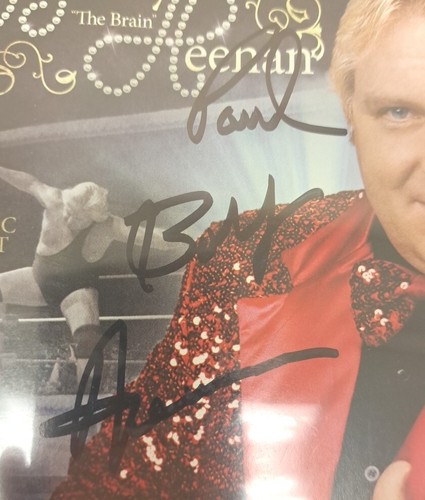 SIGNED!! Bobby "The Brain" Heenan WWE DVD- Autograph. 2.6.13 - Picture 4 of 4