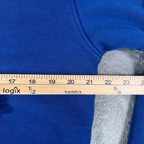 VTG Tommy Jeans Sweatshirt Mens Large Blue Crew Neck Pullover Embroidered - Picture 7 of 9