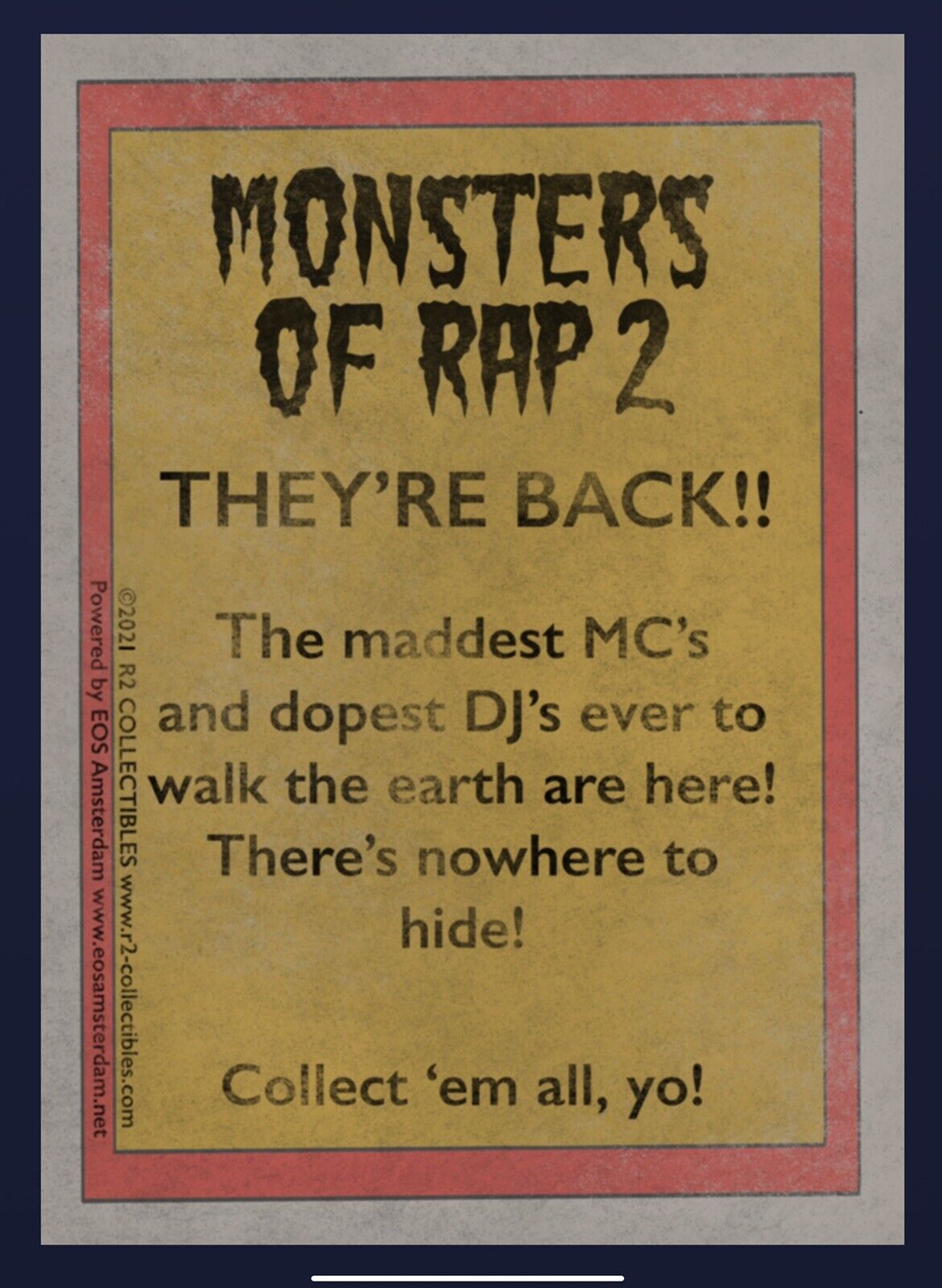 Monsters of Rap LUDACRIS Combed Chris - Digital NFT Card - Mint #638/705