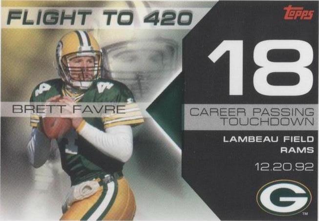 2007 Topps Brett Favre #BF-18 - 1 of 2