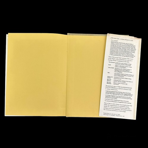 THE RANDOM HOUSE ENCYCLOPEDIA Large Illustrated Reference Book 1977 Hardcover DJ - Picture 9 of 10