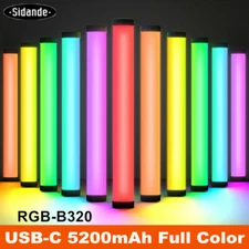 Sidande RGB-B320 32CM Handheld LED Video Light Stick Full Color Fill Light Tube