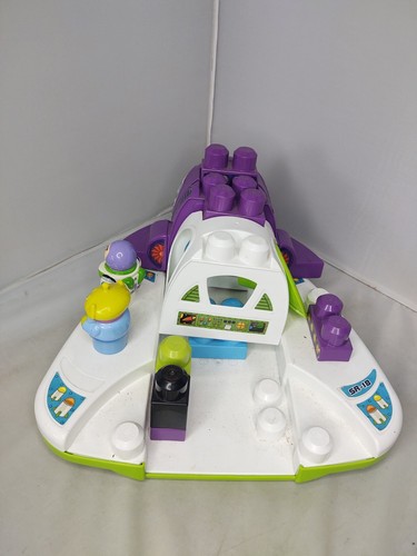 Disney Toy Story MEGA BLOKS First Builders Buzz Lightyear Claw Alien Spaceship - Picture 14 of 21