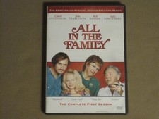 ALL IN THE FAMILY: THE COMPLETE FIRST SEASON 3-DVD SET NORMAN LEAR TV COMEDY NM