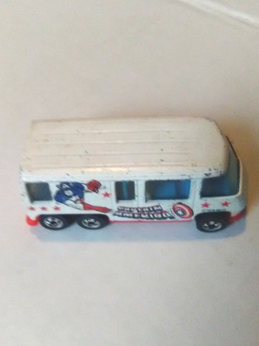 HOT WHEELS 1976 GMC MOTOR HOME, CAPTAIN AMERICA, RARE, PEEP - Picture 2 of 7