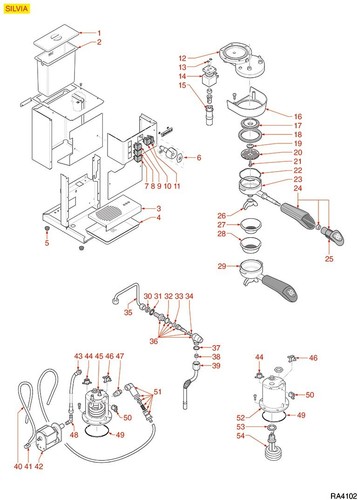 Gaggia/La Pavoni/Rancilio Caño Único 3/8" Salida Para Portafiltro 1 Tazas. - Imagen 5 de 8