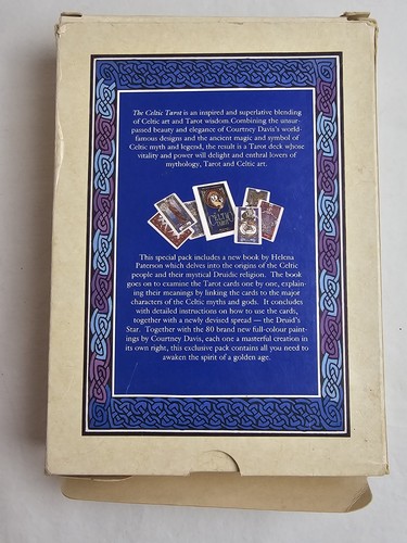 THE CELTIC TAROT Book & Deck of Cards Paterson, Helena; Davis, Courtney - Picture 2 of 3