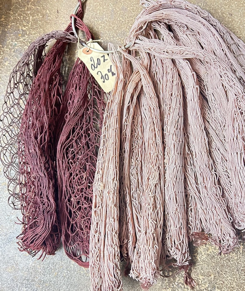 Keschernetz 20 mm Maschenweite knotenlos für Kescher Bügel 30 cm, ca. 45 cm tief