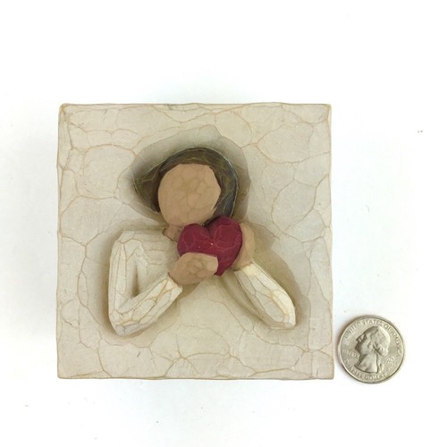 Willow Tree Keepsake Trinket Box From The Heart Love Heartfelt True Demdaco - Picture 11 of 11