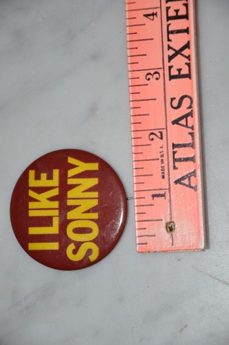 BOTÓN DE PIN ""ME GUSTA SONNY"" SÚPER RARO DE COLECCIÓN WASHINGTON REDSKINS - Imagen 2 de 3