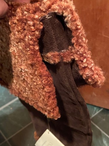 Beautiful Vicini Brown Leather Knee High Ladies Boots Size 37 *NEW w/Tag* j1 - Picture 10 of 16