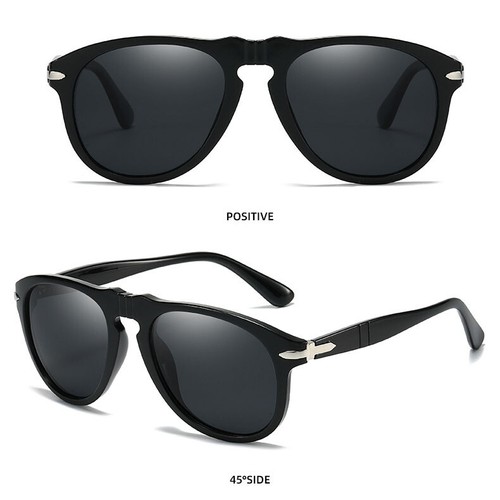Oval Polarized Pilot Sunglasses Unisex Fashion Outdoor Driving Shade Glasses New - Picture 11 of 26