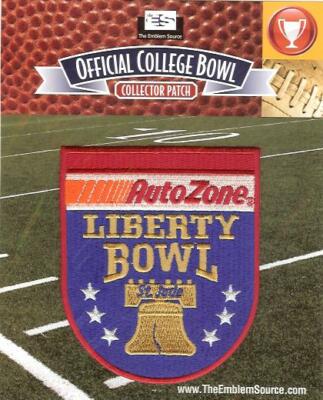 2019 Autozone Liberty Bowl Patch Navy Kansas State Official Ncaa