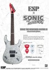 ESP SONIC THE HEDGEHOG GUITAR III -Classic Sonic Edition