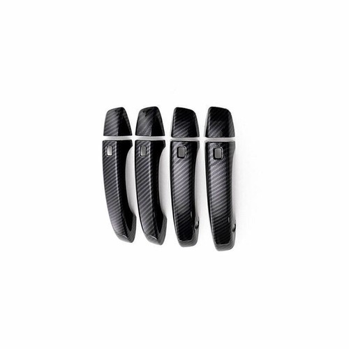 For Audi Q7 SQ7 2020-2024 Carbon Fiber Exterior Outside Door Handle Cover Trim - Bild 3 von 14