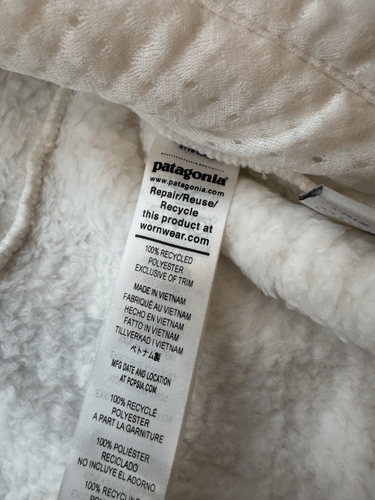 Patagonia Kids Los Gatos Hoody Jacket Birch White NWT Size Large (12) - Picture 5 of 10
