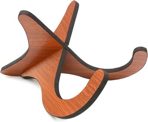 Supporto Ukulele in Legno a Forma di X - Leggero e Protettivo per Violino e Mandolino - Foto 3 di 8