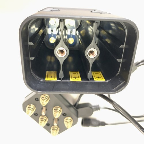 Wasserdicht 8,4 V USB DC 4/6x Akku Aufbewahrungsbox Laden für Fahrrad LED Licht - Bild 11 von 14
