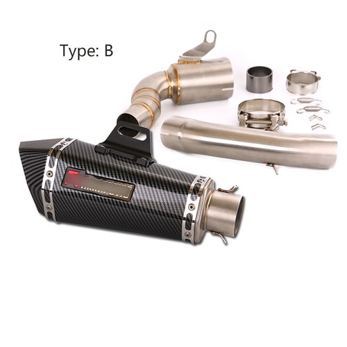 51mm Muffler Exhaust Pipe Stainless Steel Modified for Duke 390 RC390 Adventure - Picture 7 of 11