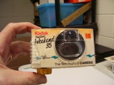 KODAK FUNSAVER WEEKEND 35 CAMERA IN A SEALED CASE FILM EXPIRED 1995