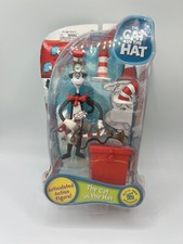 Vintage 2003 Play Along Dr. Suess' Cat in the Hat Figure Sealed New MOC w/Fish