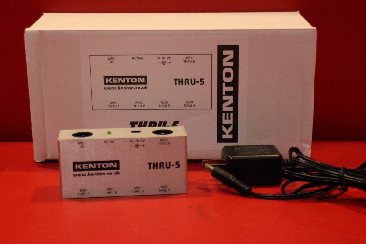 【MIDI BOX】KENTON THRU-5 Kenton Thru-5 MIDI Thru Box | Sweetwater