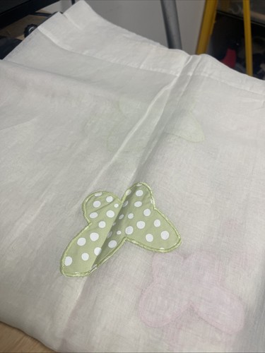 Pottery Barn Kids Sheer Butterfly Flower Drapes Set of 2 - Picture 9 of 10