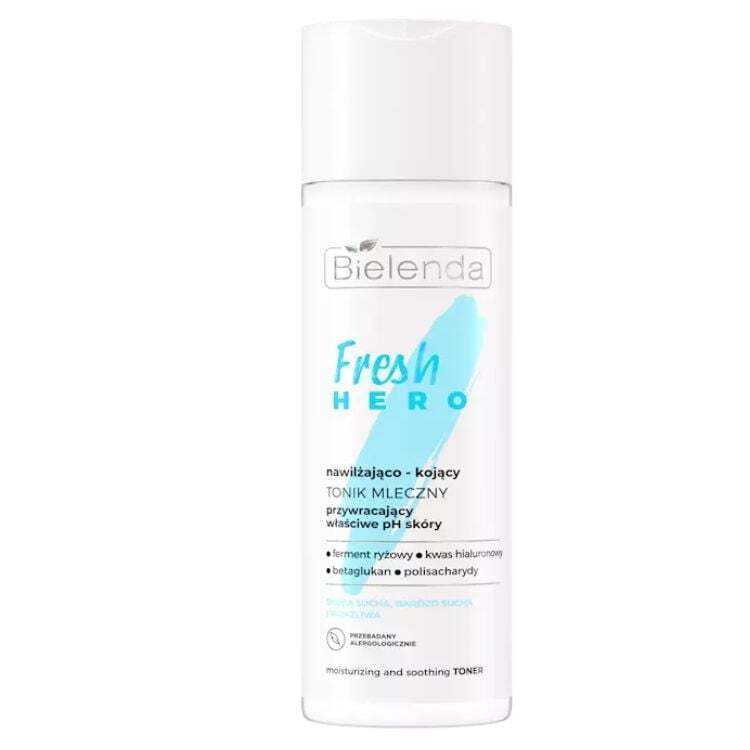 Bielenda Fresh Hero Moisturizing and Soothing Milk Tonic 200ml
